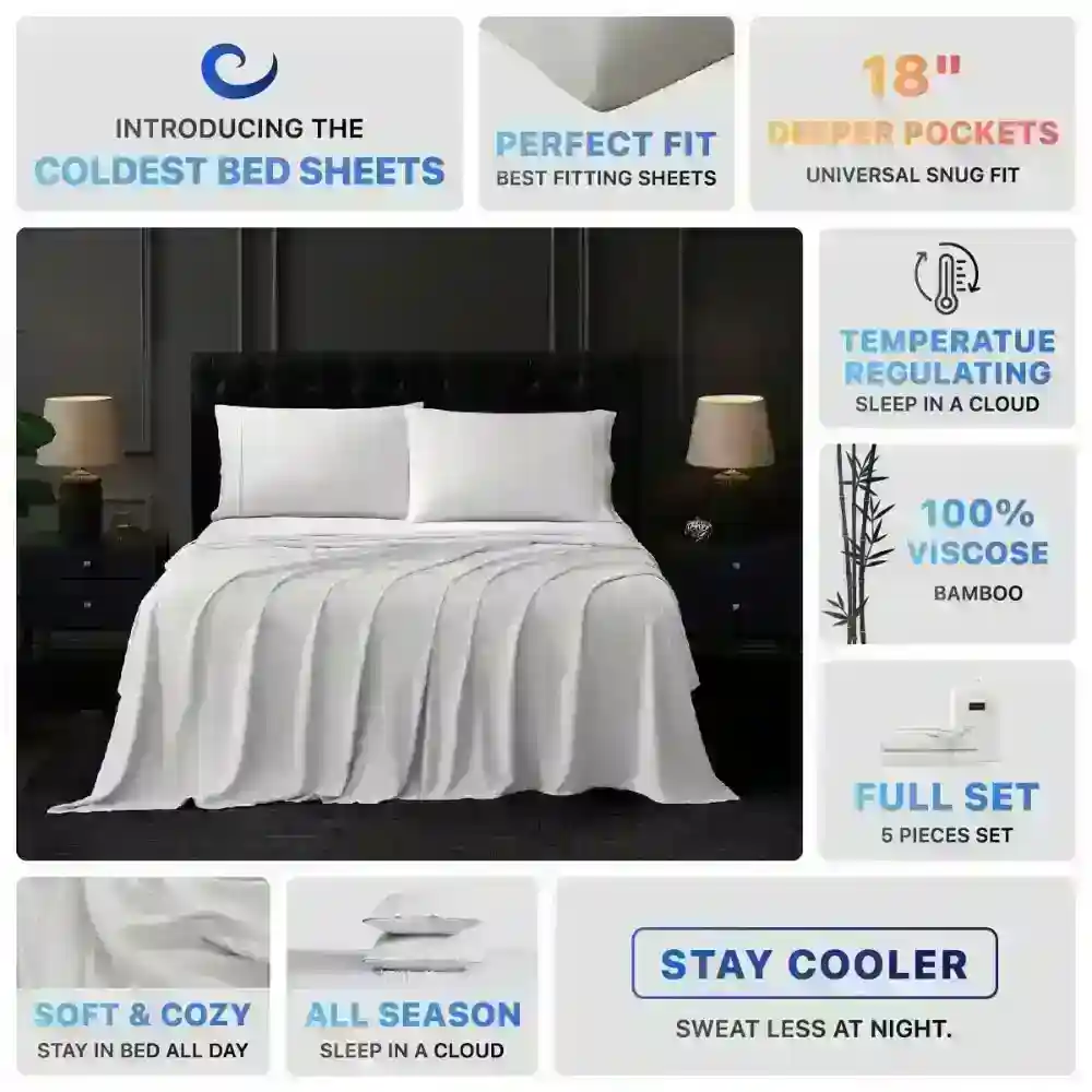 Coldest Cozy Bed Sheet Set - Image 20